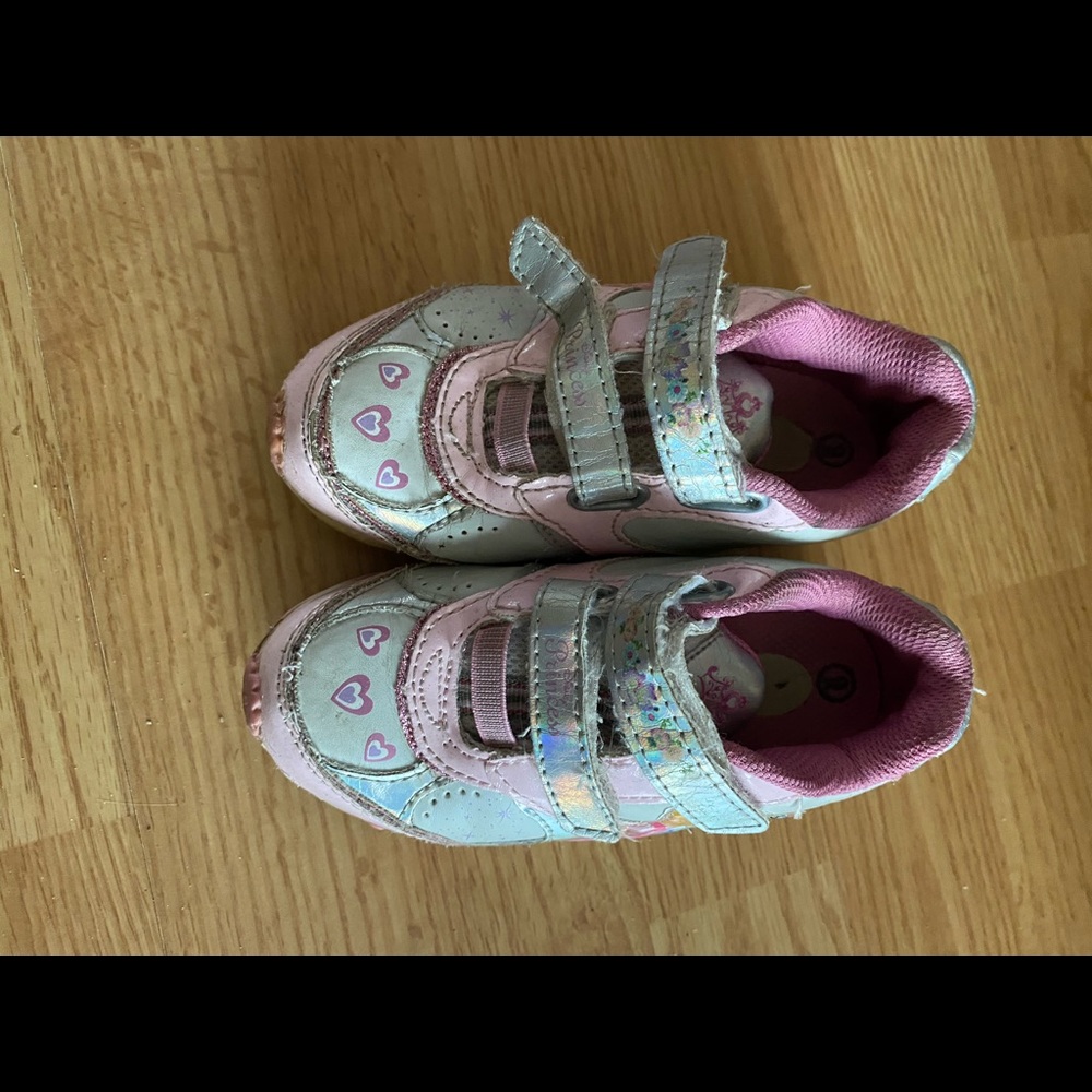 Girls Princess Tennis Shoes